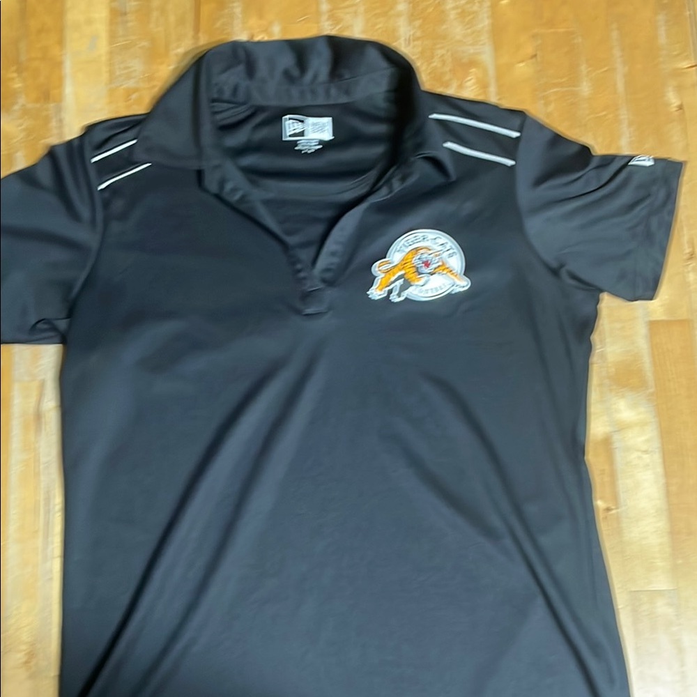 New Era Hamilton Tigercats polo shirt